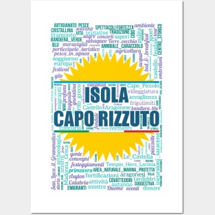 Isola Capo Rizzuto Wordart Posters and Art